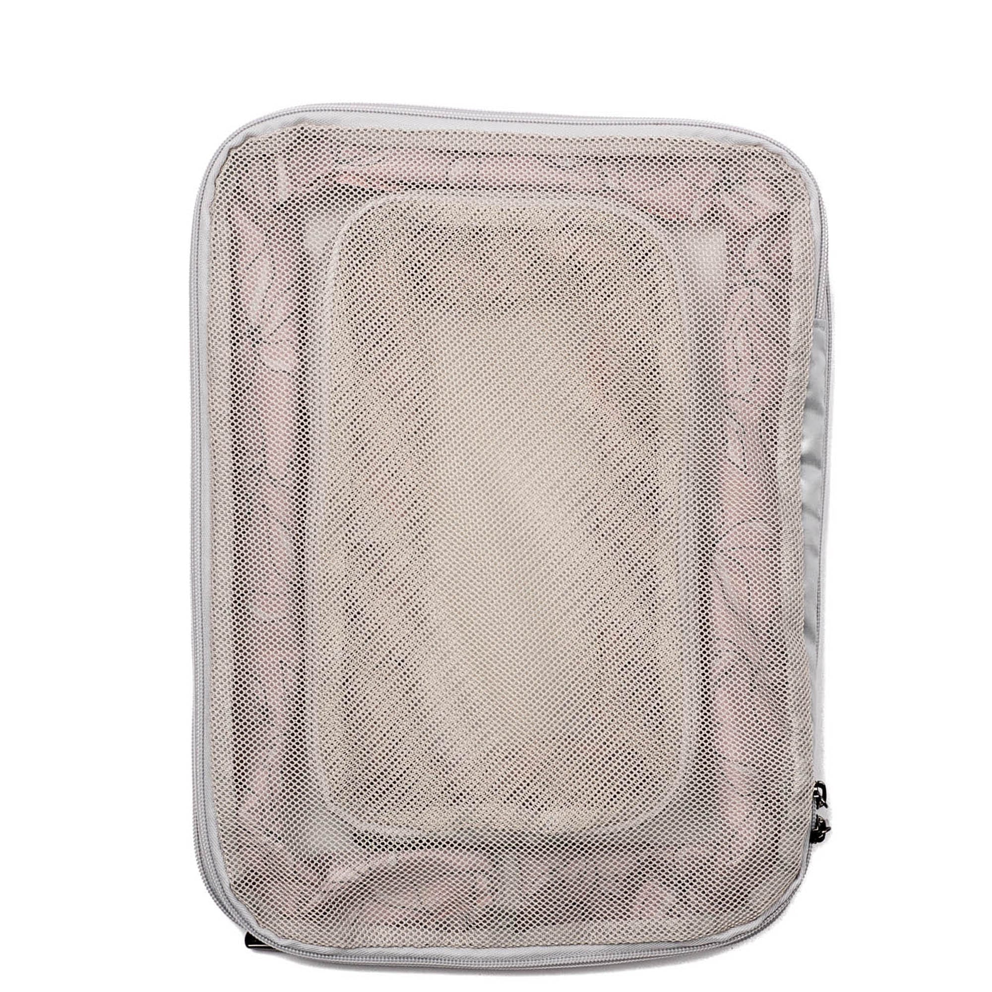 Cargo 2pc Compression Packing Cubes - METALLIC SILVER - Cargo2pc_MetallicSilver_04_48c6a50f-a665-440c-ba2c-db6dd87b426a